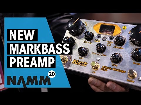 Markbass NAMM 2020 | New Mark Vintage Preamp | Thomann