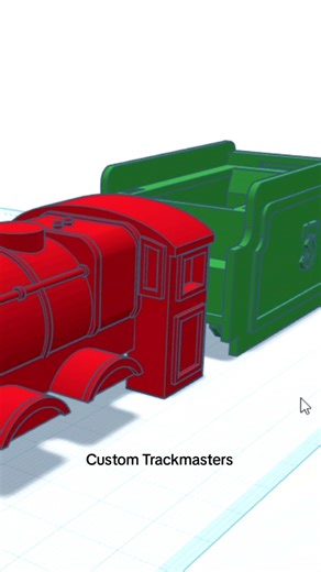 Henry Sees Red next Custom Trackmaster