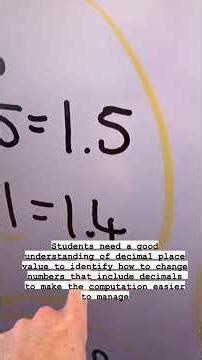Change Strategies - Decimals