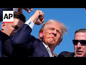 Video captures the assassination attempt on Donald Trump