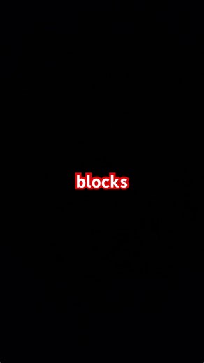 My name is block so I have to play games that makes sense right?￼