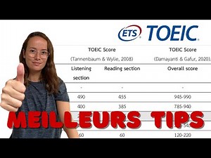 Comment réussir le TOEIC en 2022/2023- NOUVEAUX CONSEILS