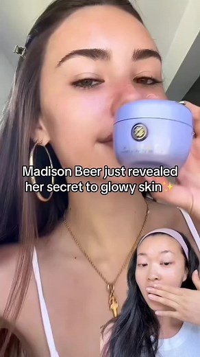 How to Use Madison Beer's Tatcha Dewy Skin Cream for Glowy Skin
