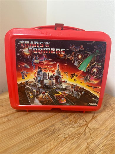 Vintage Transformers Lunch Box / 1980s Inspired/collectible Kids Lunchbox / Display Piece - Etsy