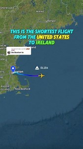 4K views · 49 reactions | This is the shortest flight from the United States to Ireland. Boston to Dublin #boston #ireland #dublin #massachusetts #flight #fyp | Flight to Everywhere | Facebook