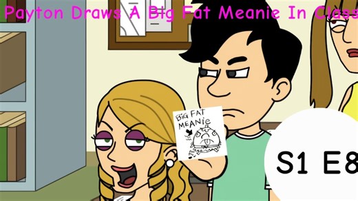 Payton Gets In Trouble | Season 1 Episode 8 (Payton Draws A Big Fat Meanie In Class) 😝