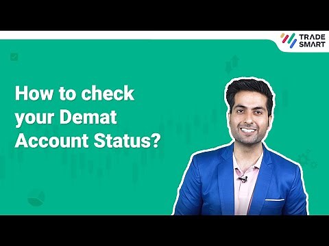 Steps to check your Demat Account Status | TradeSmart