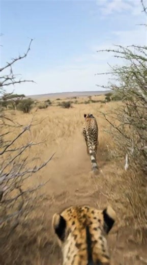 Leopard POV: Silent Night Hunt Through the Bush 🌑🐆