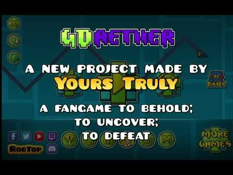 Geometry Dash Fangame - GD Aether | Clikc