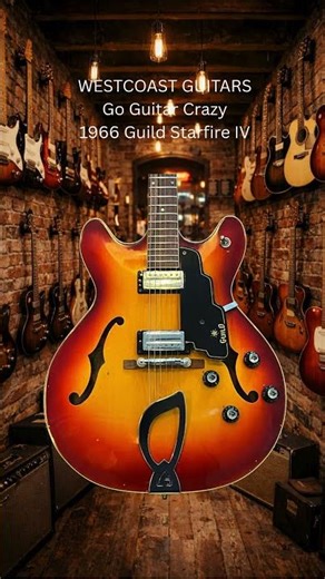 1966 Guild Starfire IV Vintage Guitar #gibson #guild # vintage