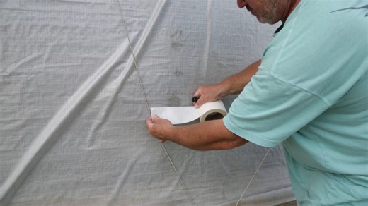 FALL ESSENTIALS SERIES 🌡️ Prevent drafts and leaks ahead of cooler temperatures! Watch our curtain repair video, then take advantage of Fall Savings on curtain parts and accessories. Shop curtain supplies sale at the link in comments. | Hog Slat, Inc.