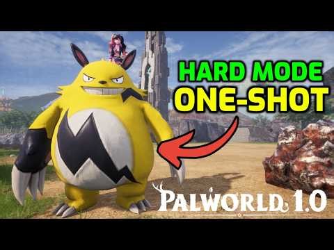 Palworld: Hard Mode Zoe & Grizzbolt 1-Shot Build | Best Builds in 1.0