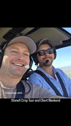 Crop tour across southern Queensland and Northern NSW to asses quality and yields. Road conditions for logistics were good. | Stefan Meyer