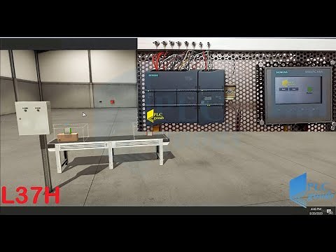SIEMENS S7-1200 PLC with Factory IO & HMI | Full Integration Tutorial | L 44