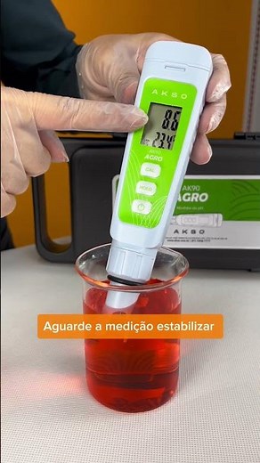 Realizar medições precisas de pH nunca foi tão simples!