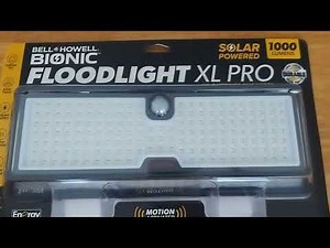 Bell howell bionic floodlight xl pro