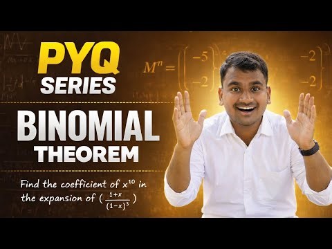Find the coefficient of x¹⁰ in the expansion of (1+x)/(1-x)³ || Binomial Theorem #math #polytechnic