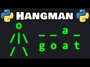 Let's code a HANGMAN GAME in Python! 🕺