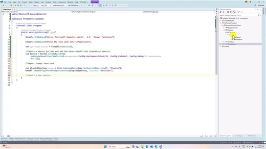 11.Microsoft Semantic Kernel Prompt Functions