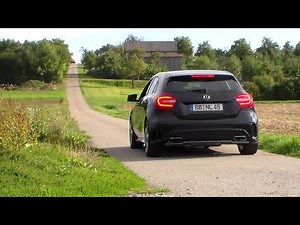 Mercedes A45 AMG launch control & lovely sounds HD