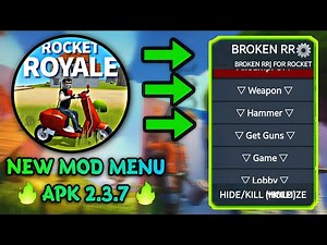 ✅ Rocket Royale : New Mod Menu 2.3.7 - Broken Modz 🔥 - Epic Modz - 💯% Working!!