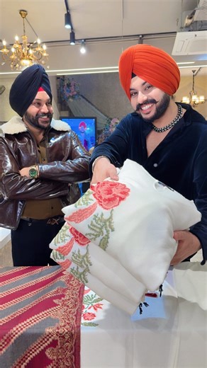 Label Amrita on Instagram: "Moon White Woolen Embroidered Party Wear straight suit with With Banarasi look Woolen Stawl Product Code ST0164 Follow @label_amrita for more design You can Purchase these trending designs on our Website WWW.LABELAMRITA.COM (link in Bio & Stories) Note- We Don’t take orders on Calls ,Whatsapp Or DM Shipping worldwide 🌍 Shipping free 🇮🇳 No COD"