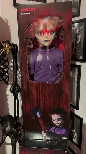 Spencer’s Chucky Doll collection! Collect them ALL!🖤🫠