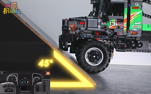 乐高机械 4x4 梅赛德斯-奔驰 Zetros 越野卡车【定格动画】