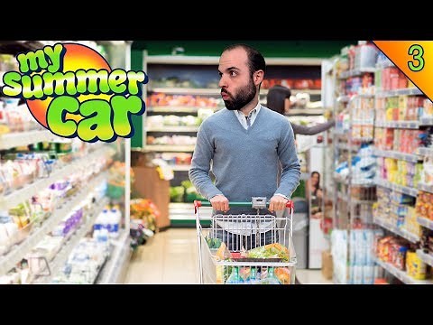 VAMOS A HACER LA COMPRA!! | MY SUMMER CAR Gameplay Español