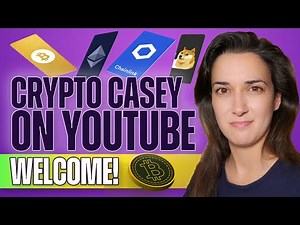 Hello, I'm Crypto Casey 👋 Welcome to my YouTube Channel! ❤️🖖