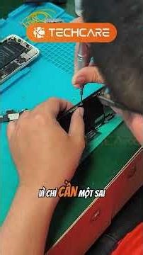 THAY MÀN HÌNH IPHONE 11 – MÀN SỌC ĐEN, NHÌN RỐI MẮT | TECHCARE.vn
