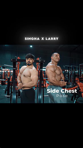 Sourav Singha Rajput on Instagram: "Posing with Larry wheels 女 Bro is huge. Muscleblaze 13th birthday sale is live, huge discounts available, go grab your stack now. #bodybuilding #powerlifting #gymmotivation"