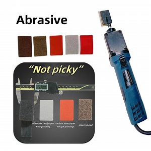 [Hot Item] Handy 4-Speed Back Velvet Sandpaper Stainless Steel Corner Grinding Electric File Tools