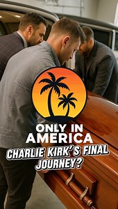 A solemn moment as pallbearers guide the casket into the hearse during Charlie Kirk’s funeral procession. Moments like this remind us of the fragility of life and the importance of honoring those we lose. How do you choose to remember and honor loved ones who’ve passed? #Memorial #Respect #OnlyInAmerica #charliekirk | Only in America