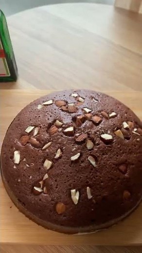 Jägermeister almond chocolate cake | #chocolatecake #jägermeister #ytshorts #youtubeshorts #shorts