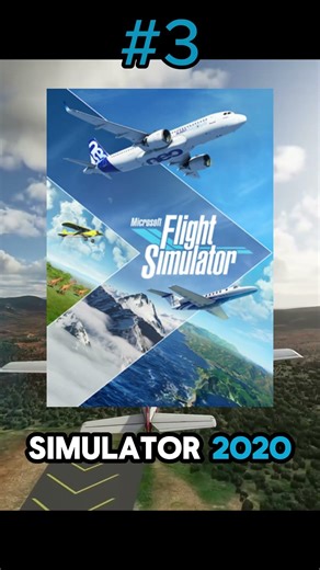 Top 5 BEST SELLING Microsoft Flight Simulator titles!! #gaming #plane #flightsimulator #top5 #ranked