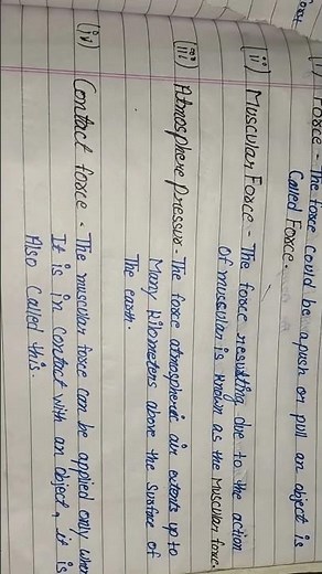 ||Classs 8th scienice chapter 8th Force And Pressure|| NCERT BOOK 📙 CLASS 8TH #shortvideos