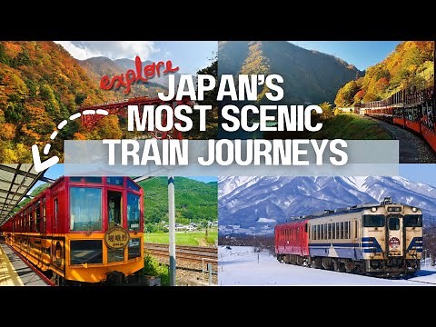 Experience Japans Most BREATHTAKING Scenic Train Journeys!