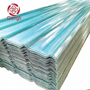 [Hot Item] Roof Single Glass Fiberglass Products Roofing Sheet Skylights Transparent UPVC Roofing Sheet