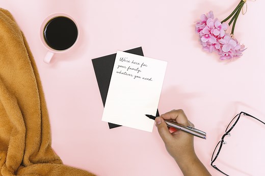 What to Write in a Sympathy Card, and When to Send One