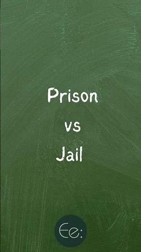 Prison vs. Jail 🏢🚨 What’s the Difference? by English explained #difference #meaning #explained #tips