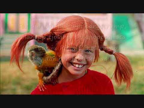 Här kommer Pippi Långstrump (med text)