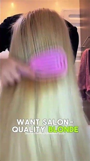 How To Get Silky Hair ✨ #blondehair #haircare #healthyhair #beautyinspiration