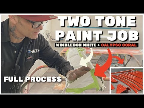 Two-Tone Paint Job Process on the 1955 Mercury