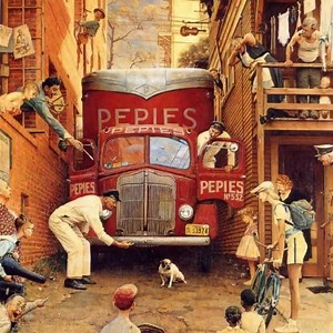 15K views · 359 reactions | American artist Norman Rockwell | The Storybook Of Pixels and Colors | Facebook