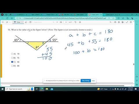 CLT Math Practice 1 Part 1 Updated