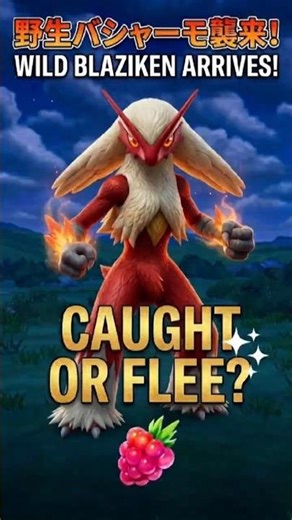Can i catch this Wild Blaziken 😱 #shorts #pokemon