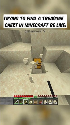 TREASURE!! - remember buried treasure always spawns at chunk coordinates 9 ~ 9