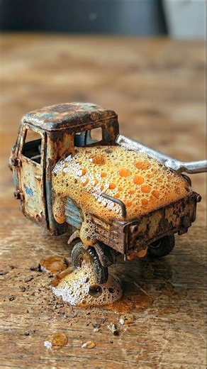 50 Year Old Lambro Mini Toy Car Restoration! #LambroRestoration #ToyRestoration #MiniatureRebuild