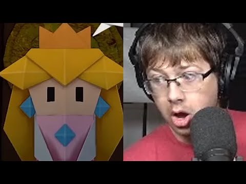 REACTING TO PAPER MARIO THE ORIGAMI KING